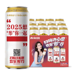 燕京啤酒 燕京U8 8°P小度数啤酒500mL*12听  酒精度2.5 闪购发货