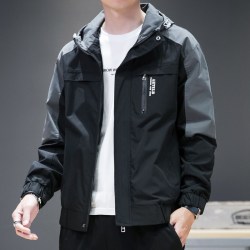 罗蒙 男士连帽工装夹克 PS782117