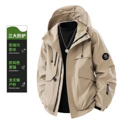 JEEP SPIRIT 吉普 26秋季新款3.0三防连帽登山冲锋衣