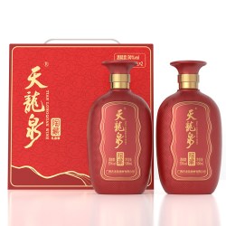 天龙泉 30度陶藏宴席用酒整箱低度酒瓶装酒水 500mL*6 官方旗舰店