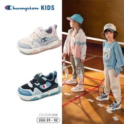 Champion 冠军童鞋秋季儿童休闲鞋幼童轻便板鞋宝宝运动鞋学步鞋子