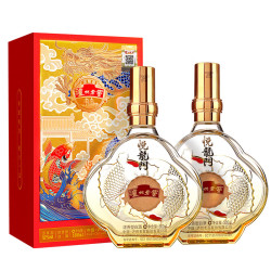 泸州老窖 定制酒悦龙门浓香型白酒52度500ml*2瓶礼盒装过节送礼