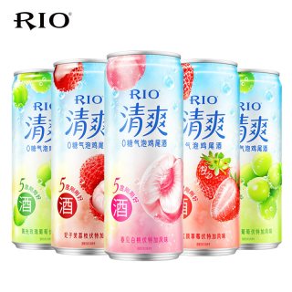 锐澳 预调鸡尾酒低度酒5度清爽330ml*6罐气泡果酒甜酒
