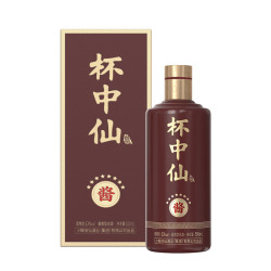 小糊涂仙 杯中仙8星 酱香型白酒 53度500ml*1