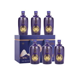 塔牌 黄酒十年陈绍兴酒600ml*6瓶礼盒装整箱糯米酒手工绍兴花雕酒
