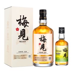 梅见 青梅酒330ml-750ml原味金桂青柑梅酒微醺女士果酒多口味组合