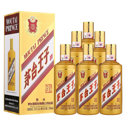 茅台 53度王子酒茅台金王子500ml*6整箱贵州酱香型白酒高端送礼
