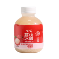 窝窝 荔枝冰酿米露350ml瓶装冬酿糯米酒米酿低度宿舍微醺少女士