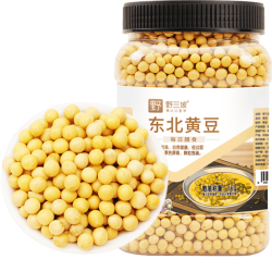 野三坡 黄豆 东北大豆发豆芽打豆浆原料五谷杂粮 非转黄豆 1kg*1罐 非转黄豆1000gX1罐