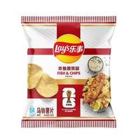 乐事 炸鱼薯条味 135g 袋装 薯片