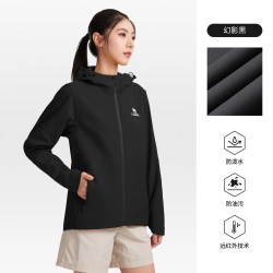 骆驼 防风防水 女士冲锋软壳衣