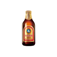 青岛啤酒 青岛小棕金296ml*24瓶装TSINGTAO醇正金质拉格啤酒整箱