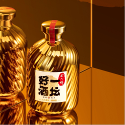 金六福 一坛好酒53度500ml七大香型之酱香型金奖白酒