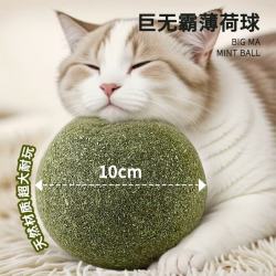 阿柴与猫 猫玩具超大猫薄荷球自娱趣味好物猫猫小猫逗猫棒宠物猫咪用品磨牙