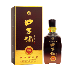 口子窖 五星原味口子酒50度500mL*1 安徽兼香型口粮白酒官方旗舰店