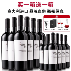 月亮门 柔雾干红意大利进口红酒葡萄酒正品官方旗舰店2025整箱