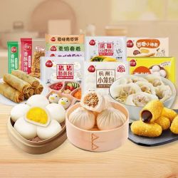 三全 小笼包豆沙包奶黄包方便速食薄饼馅饼早餐