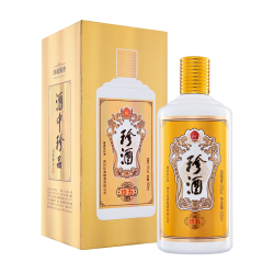 珍酒 珍五金 53度酱香型白酒 500ml*1瓶 礼送佳选