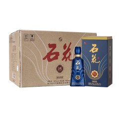 石花 15浓香型白酒42度500mL*6瓶整箱装酒厂直发