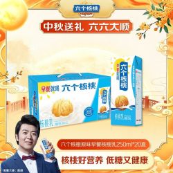 六个核桃 营养早餐 核桃乳