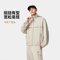 李宁 男士春夏透气风衣运动生活开衫长袖防风服外套男装亲肤