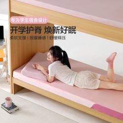 水星家纺 慢回弹记忆棉床垫学生宿舍90cm190可折叠榻榻米床垫褥子