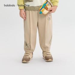 巴拉巴拉 balaOne耐穿耐磨婴幼儿童裤子男童宽松长裤春夏款小宝宝裤