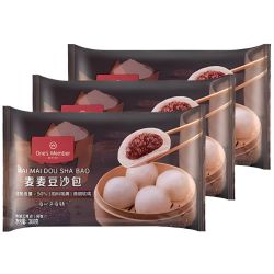1号会员店 麦麦豆沙包 1.08kg(18只)