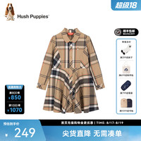 暇步士 女童秋季学院风连衣裙
