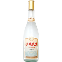 沙城 老窖民生42浓香度白酒喝整箱475ml口粮纯粮食酿酒传承