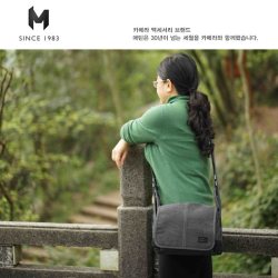 马田 专业相机包摄影包单反单肩包适用索尼康佳能富士帆布微单男女