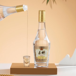 玉蝉老酒 玉蝉酒(陈酿)浓香型白酒52度1瓶固态发酵500ml高粱口粮酒
