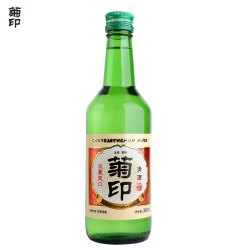 菊印 淡丽爽口清酒360ml日式清酒洋酒烧酒低度酒料理佐餐酒