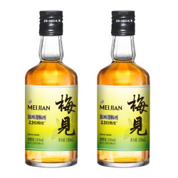梅见 青梅酒12度330ml金桂梅酒低度果酒微醺梅子酒冰饮甜酒果酒