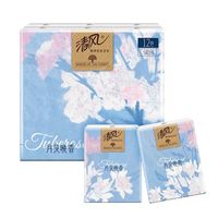 清风 手帕纸有香系列5层5张*12包
