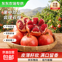 无品牌 2026正宗突尼斯软籽石榴四川会理产地直发整箱 五斤200g+