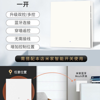 iWN 天猫精灵智能开关控制面板家用居灯控语音控制触摸手机单火