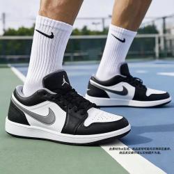 AIR JORDAN Jordan AJ1 LOW低帮耐磨男鞋复古时尚潮流户外跑步锻炼日常运动休闲鞋