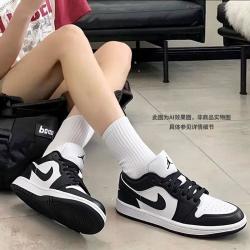 NIKE AJ1 时尚低帮板鞋女鞋耐磨运动鞋时尚潮流日常舒适休闲篮球鞋