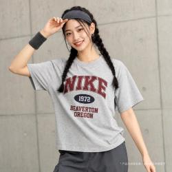 NIKE 日常时尚 运动休闲 女子短袖T恤