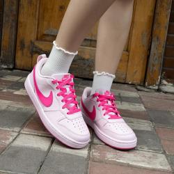 NIKE COURT BOROUGH LOW RECRAFT BG大童鞋耐磨低帮儿童运动休闲鞋