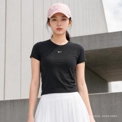 NIKE 夏季 全年通穿 通勤百搭莫代尔 女子运动短袖T恤