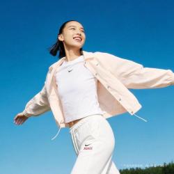NIKE 七夕情人节配色春秋时尚休闲运动日常 女子夹克