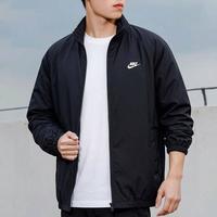NIKE 男装上衣梭织夹克户外训练健身跑步休闲简约时尚潮流舒适运动外套