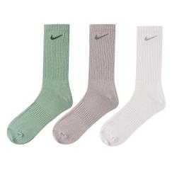 NIKE 2026年三双装长袜男袜女袜休闲时尚舒适跑步训练运动风袜子