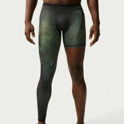 NIKE 单腿弹力贴合四季运动健身男子篮球训练紧身裤