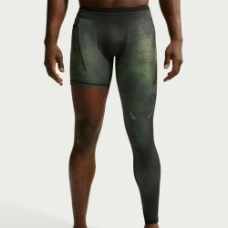 NIKE 单腿弹力贴合四季运动健身男子篮球训练紧身裤