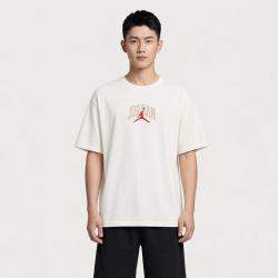 AIR JORDAN Jordan 七夕情人节配色夏季透气健身训练跑步休闲运动日常男子短袖T恤