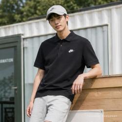 NIKE 时尚百搭 经典舒适 男子翻领短袖上衣