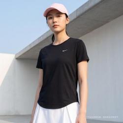 NIKE 运动健身训练跑步 耐磨 时尚运动款 女子短袖T恤